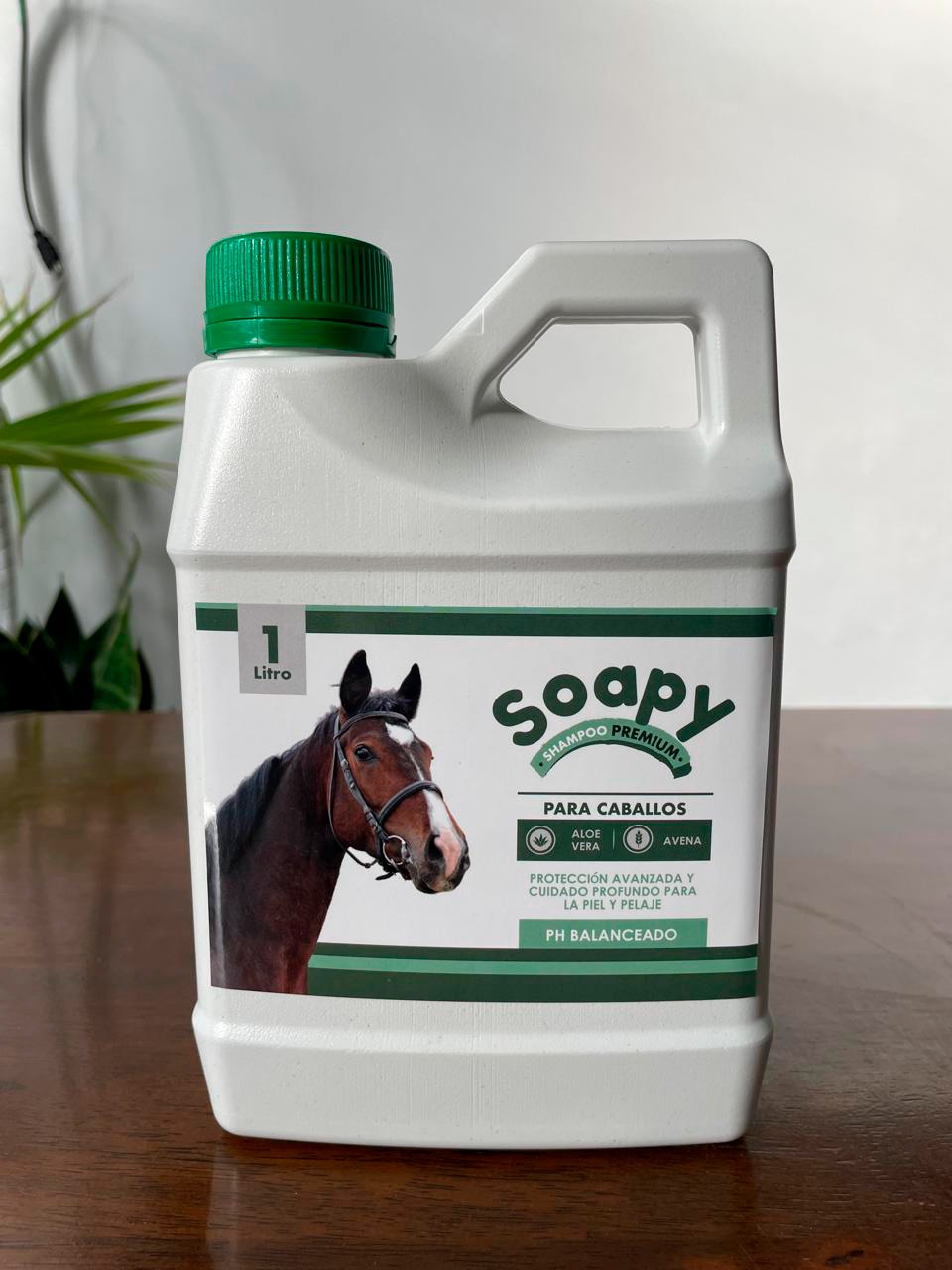 Shampoo Premium para Caballos (Aloe & Avena) 1L