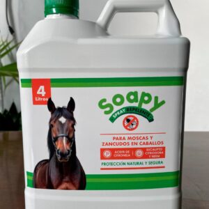 Spray Repelente Natural para Caballos y Ganado 4L